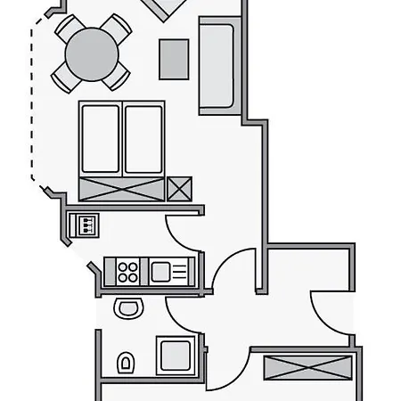 Haus Nordseeperle 6 Appartement *